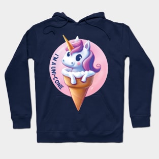 Unicorn Unicone Ice Cream Hoodie